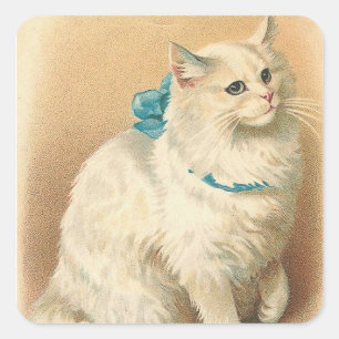 etiquetas do gato do vintage