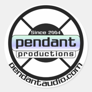 Etiquetas do logotipo do pendente