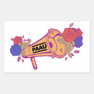 Etiquetas do logotipo megafone (simples)