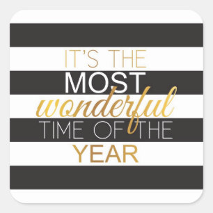 Etiquetas do Natal da folha Dourado do falso