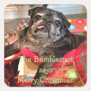 Etiquetas do Natal de Bumblesnot