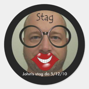 Etiquetas do partido de veado