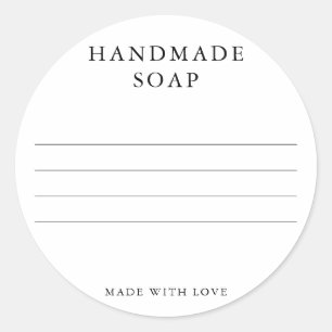 Etiquetas do sabão