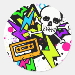 etiquetas do splatter do relâmpago