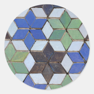 Etiquetas do teste padrão de estrela do Moorish