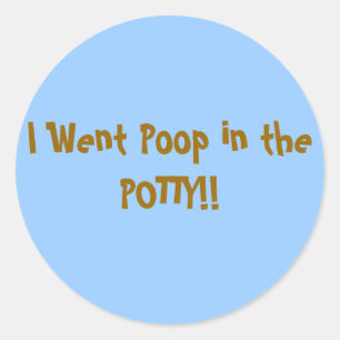 Etiquetas do treinamento do Potty