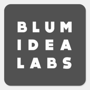 Etiquetas dos laboratórios da ideia de Blum