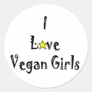 Etiquetas dos Vegans do amor
