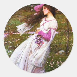 Etiquetas dos Windflowers do Waterhouse