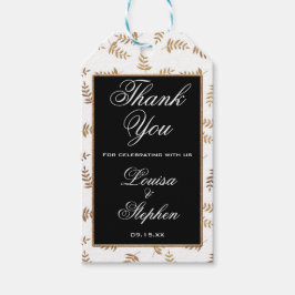 Etiquetas Douradas e Pretas