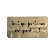 etiquetas douradas (folha de 18) por dalDesignNZ