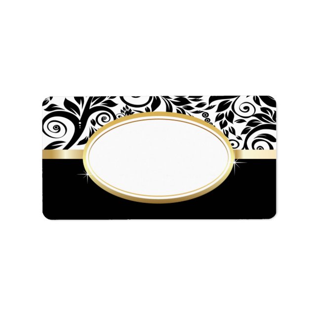 Etiquetas Douradas personalizadas (Frente)