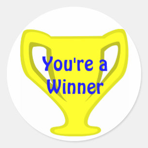 Etiquetas Dourados do prêmio do professor do copo