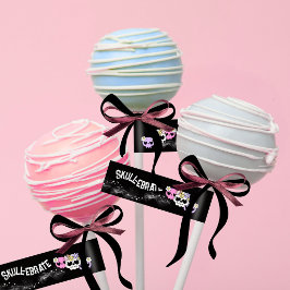 Etiquetas e Bandeirinhas para Cake Pop de Hallowee