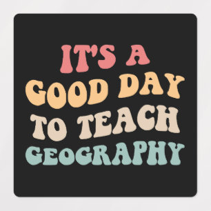 Etiquetas É Um Bom Dia Para Ensinar Geografia II