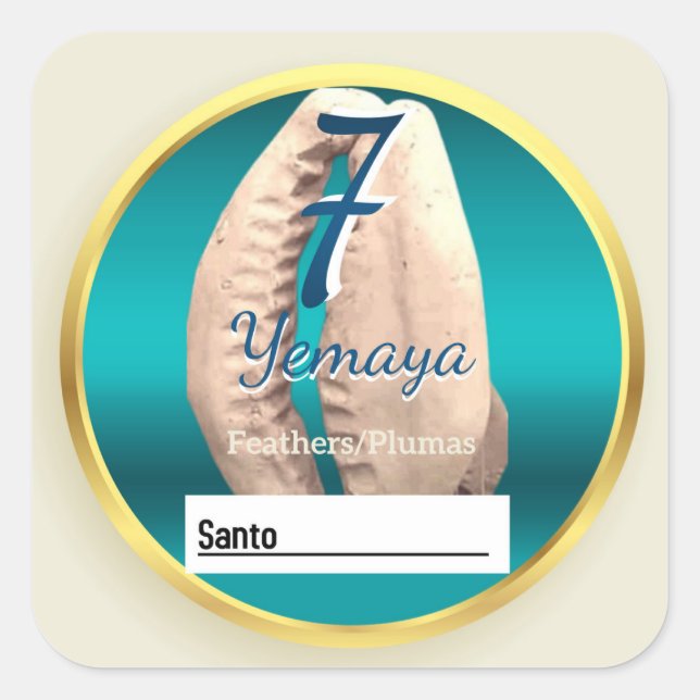 Etiquetas Ebo Yemaya (Frente)