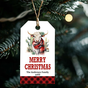 Etiquetas editáveis de xadrez de Natal ocidental c
