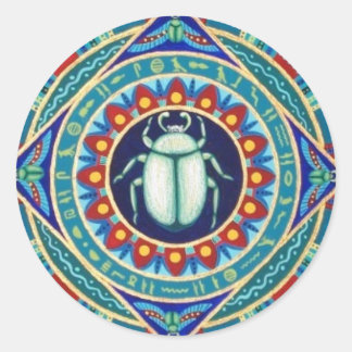 Etiquetas egípcias do escaravelho por Soozie Wray.