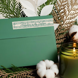 Etiquetas Elegante Fa La Christmas Carol Vintage Sheet Music