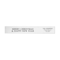 Elegante jornal moderno Feliz Natal