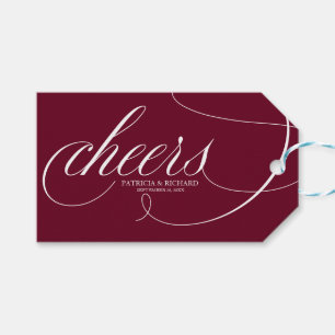Etiquetas Elegantes de Garrafa de Vinho Marsala Bo