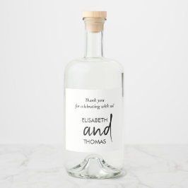 Etiquetas elegantes minimalistas e modernas