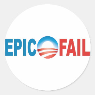 Etiquetas épicos da falha de Anti-Obama