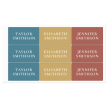 Escola de Nomes Personalizados de Turquesa Terraco