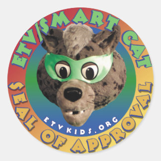 Etiquetas espertas do gato de ETV