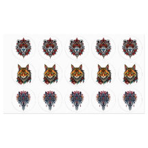 Estilo de tatuagem Vinhetas de animais