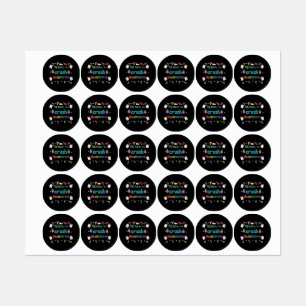 Etiquetas Estou pronto para esmagar o jardim de infância