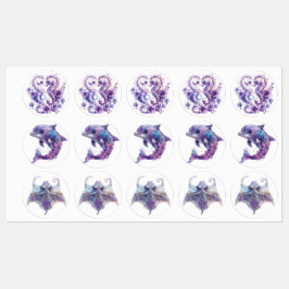 Etiquetas Fantasy Ocean Animal