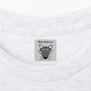 Etiquetas Fato De Roupa Personalizada Para Crianças Do Lobo