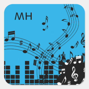 Etiquetas feitas sob encomenda do monograma da