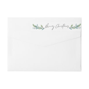 Etiquetas Feliz Natal Spruce e Fir