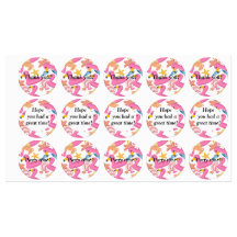 Flamingo summer party with text