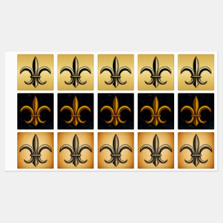 Etiquetas Fleur De Lis Lebels