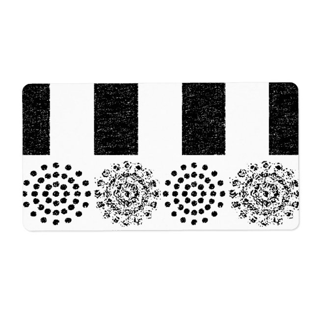 Etiquetas Florais (Frente)