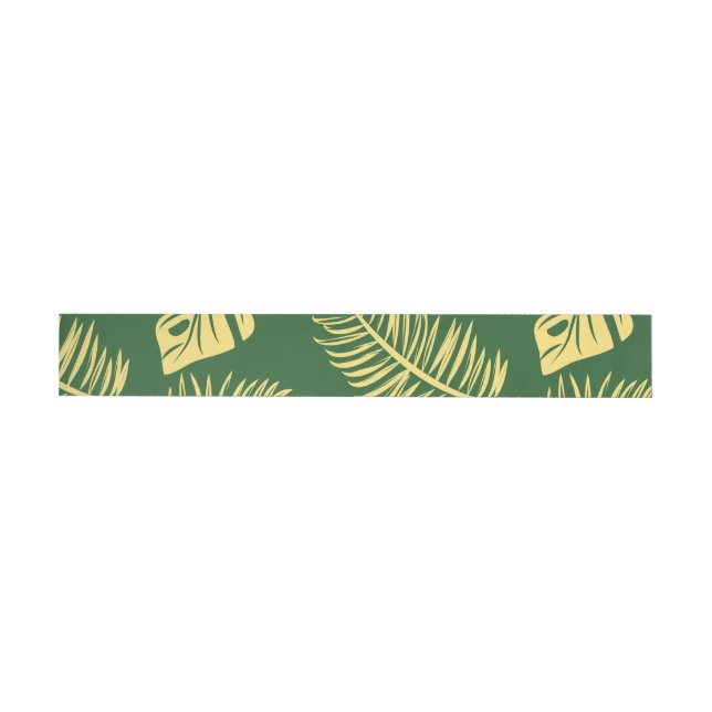 Etiquetas Folhas tropicais 19 (Individual)