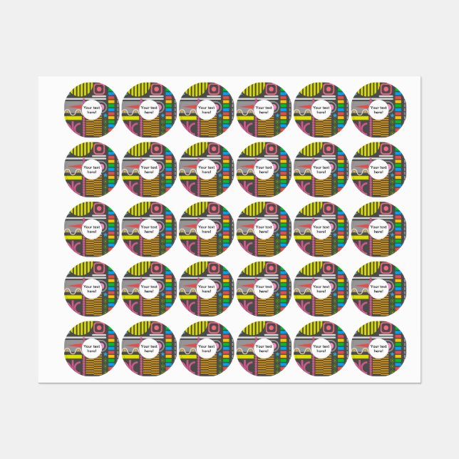 Etiquetas Formas diversas (Folha)