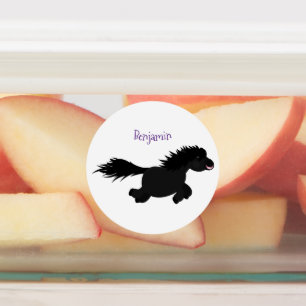 Etiquetas Foto de desenho animado de Shetland em circulação