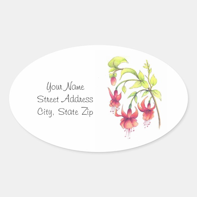 Etiquetas Fuchsias (Frente)