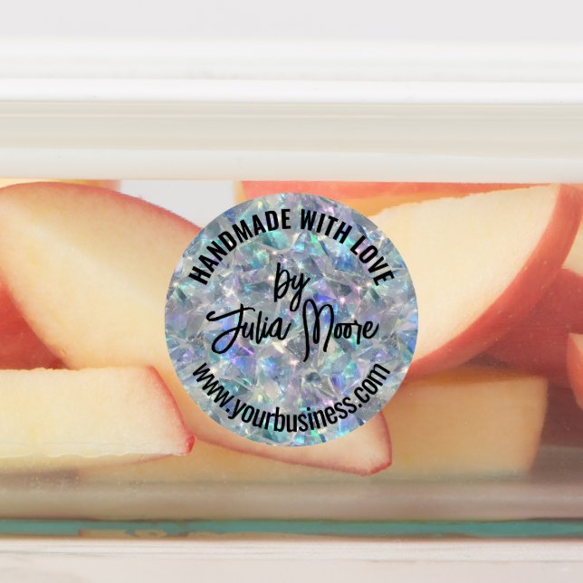 Etiquetas Fundo da Pedra Óptica Holográfica (Afixado)