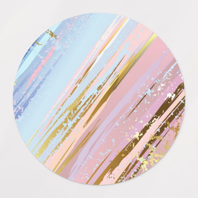 Etiquetas Fundo Rosa Texturizado (Design 1)