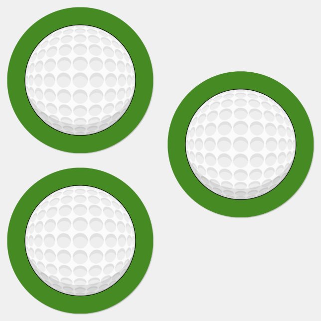 Etiquetas Golf Ball (Grupo)