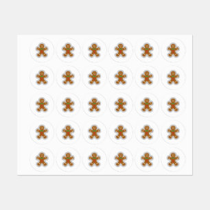 Etiquetas Homem De Pão-Gingerido Fazer Anjo Na Neve