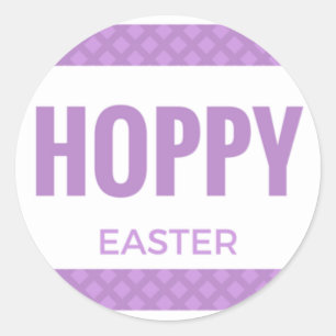 Etiquetas Hoppy da páscoa