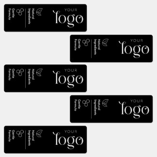 Etiquetas Ícones e Logotipo de Selos de Rótulos Minimalistas