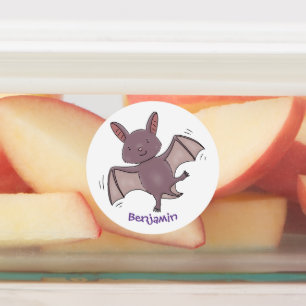 Etiquetas Ilustração de desenho animado voador de filhotes