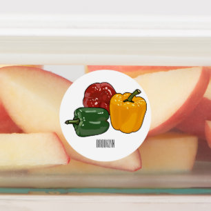 Etiquetas Imagem de desenho em Capsicum